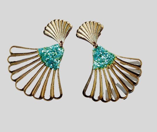 PENDIENTES NARANJOS